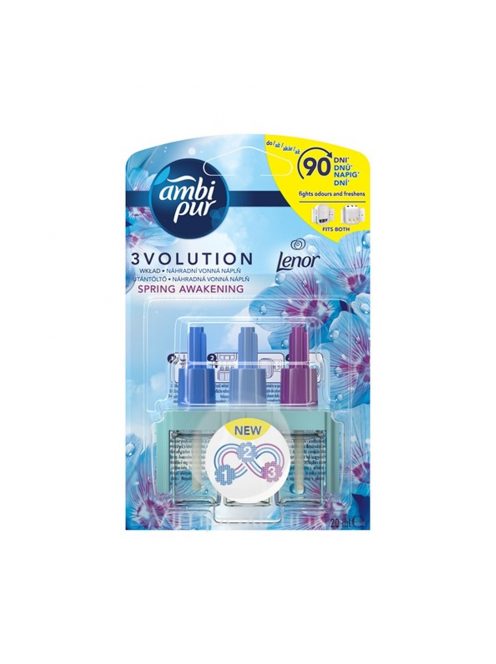 Légfrissítő elektromos utántöltő 20 ml Ambi Pur 3 Volution Lenor Spring