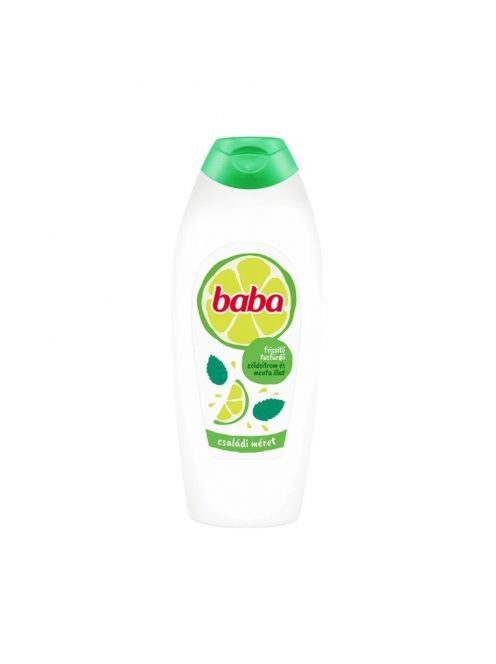 Tusfürdő 750 ml Baba Zöldcitrom és Menta