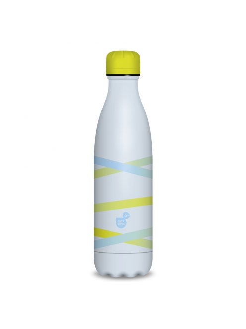 Fémkulacs duplafalú 500ml Ars Una Ribbon-yellow (5167) 22