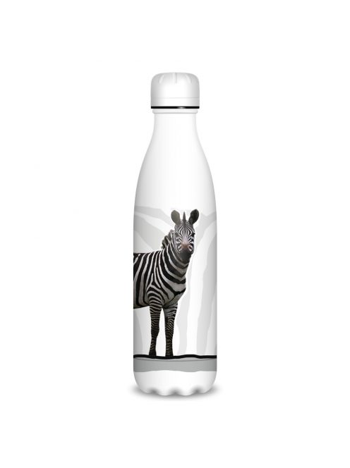 Fémkulacs duplafalú 500ml Ars Una Máté Bence - zebra (5160) 22