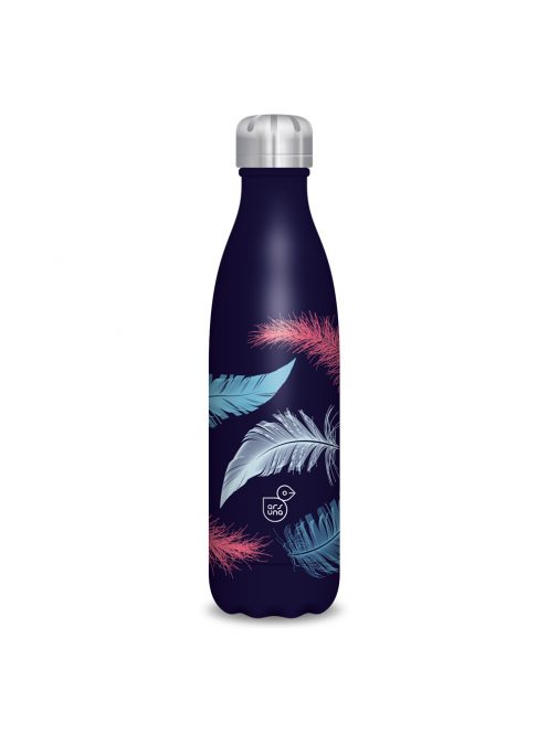 Fémkulacs duplafalú 500ml Ars Una Feather-dark (5170) 22