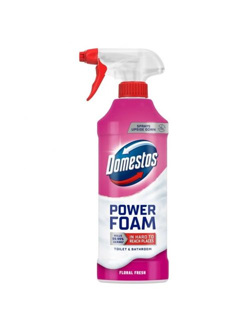 WC és fürdőszoba tisztító hab 435 ml Domestos Power Foam Floral Fresh