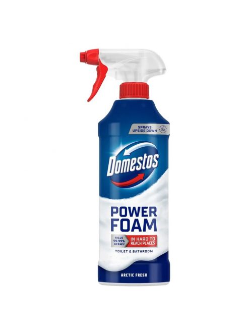 WC és fürdőszoba tisztító hab 435 ml Domestos Power Foam Arctic Fresh