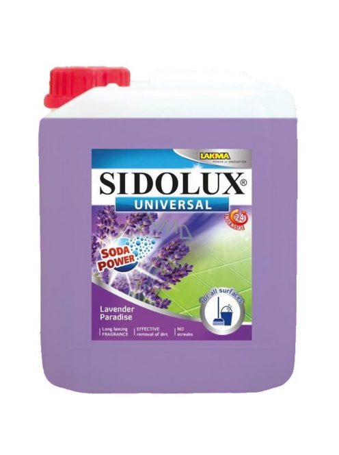 Általános tisztítószer 5 liter Sidolux Universal Soda Power Lavender Paradise