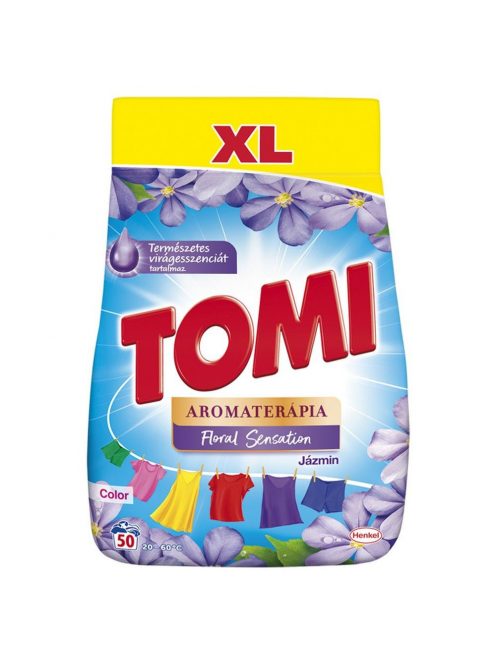 Mosópor 3 kg (50 mosás) színes ruhákhoz Tomi Aromaterápia Jázmin