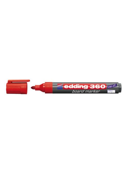 Táblamarker 1,5-3mm, kerek Edding 360 piros 