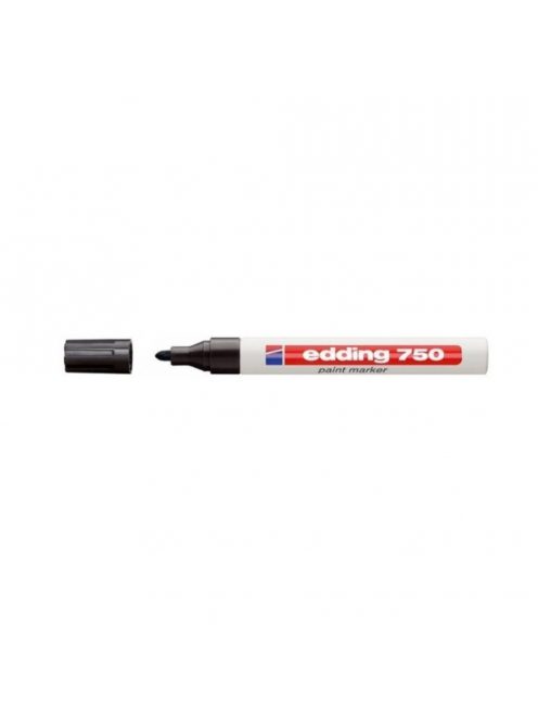 Lakkmarker 2-4mm, kerek Edding 750 fekete 