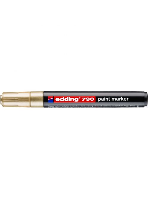 Lakkmarker 2-3mm, kerek Edding 790 arany 