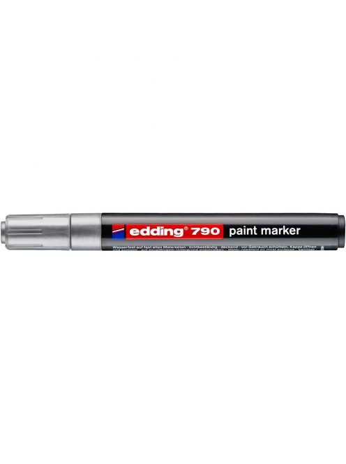 Lakkmarker 2-3mm, kerek Edding 790 ezüst 