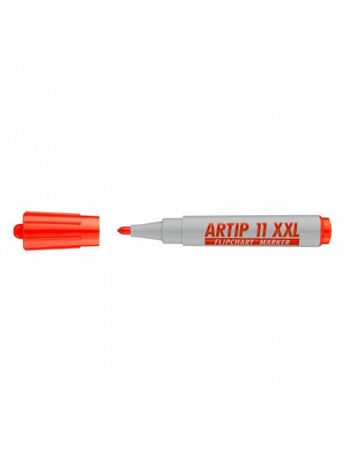 Flipchart marker vízbázisú 3mm, kerek Artip 11XXL piros 