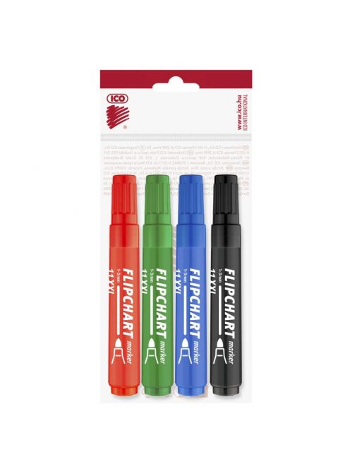 Flipchart marker vízbázisú 3mm, kerek Artip11XXL, 4 klf.szín 