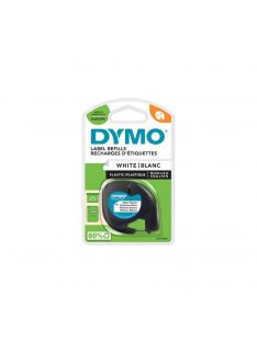   Feliratozógép szalag Dymo Letratag S0721660/59422 12mmx4m ORIGINAL fehér