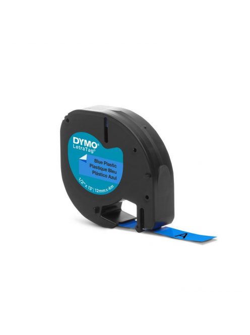 Feliratozógép szalag Dymo Letratag S0721650/59426 12mmx4m ORIGINAL kék