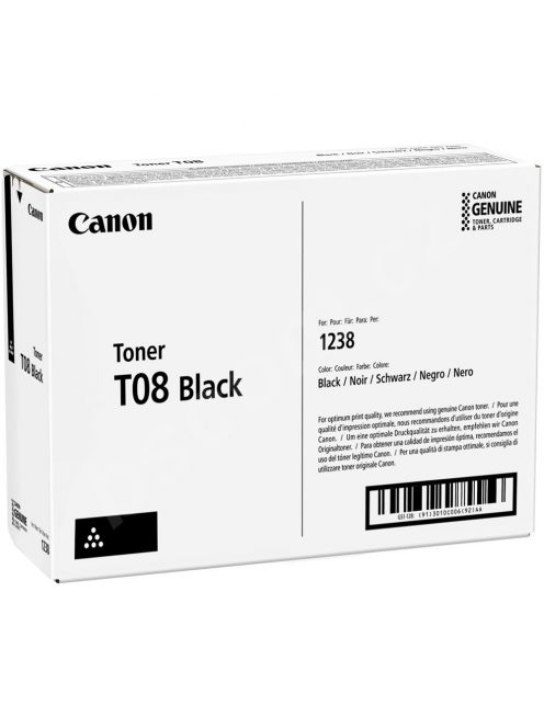 Canon T08 toner black ORIGINAL