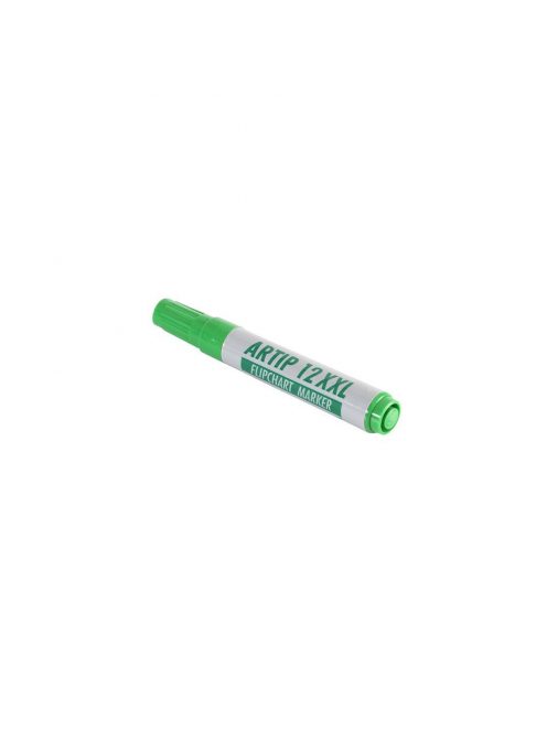 Flipchart marker vízbázisú 1-4mm, vágott Artip 12XXL zöld 