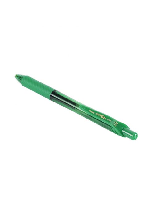 Rollertoll zselés golyóátmérő 0,7 mm, Pentel EnerGelX BL107-DX, írásszín zöld