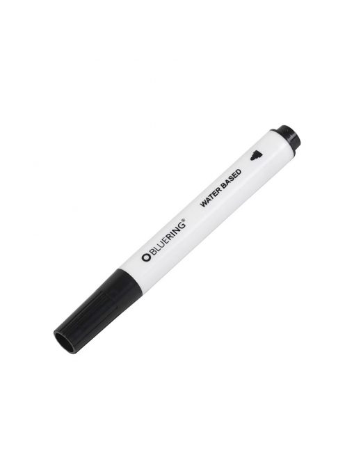 Flipchart marker rostirón vizes kerek végű 3mm, Bluering® fekete