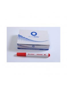   Flipchart marker rostirón vizes kerek végű 3mm, Bluering® piros