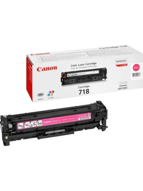 Canon CRG718 toner magenta ORIGINAL 