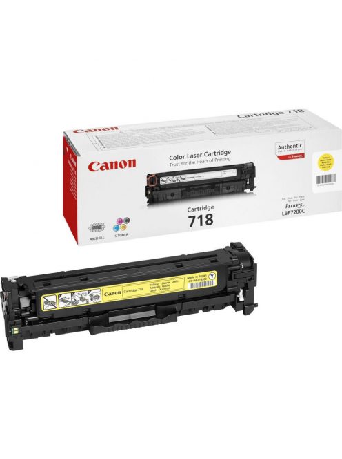 Canon CRG718 toner yellow ORIGINAL 