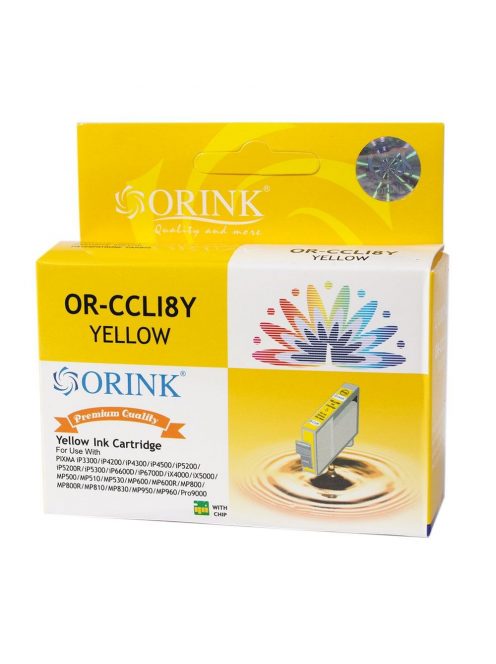 Canon CLI8 tintapatron yellow ORINK