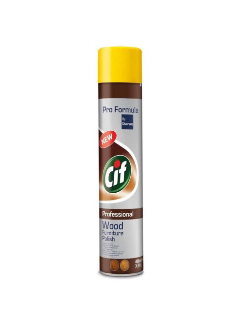 Bútorápoló aerosol 400 ml Wood Furniture Polish Professional Cif