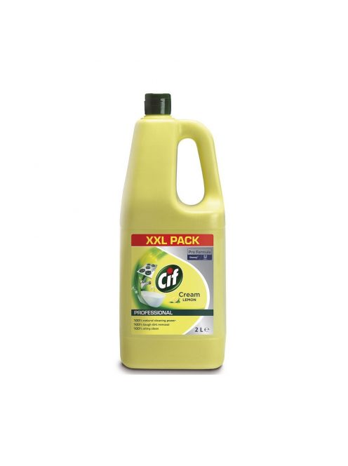 Súrolókrém 2 liter Professional Cif Cream Lemon