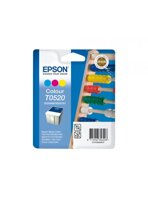 Epson T0520 tintapatron color ORIGINAL