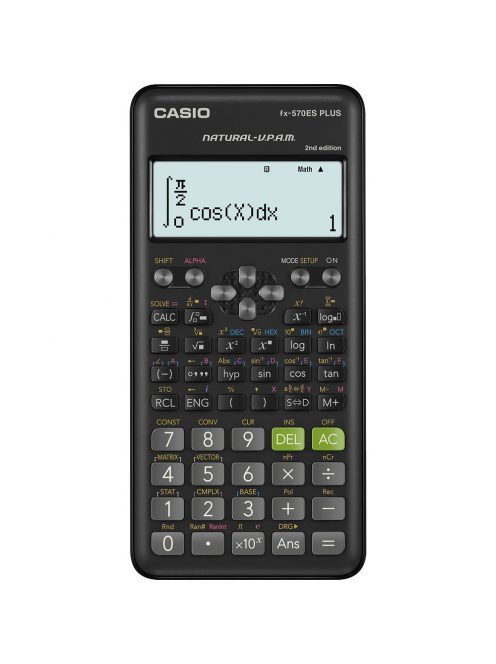 Számológép tudományos 417 funkciós Casio FX 570 ES PLUS 2E fekete