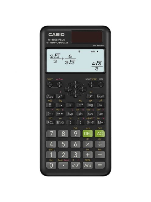 Számológép tudományos 252 funkciós Casio FX 85ES Plus fekete