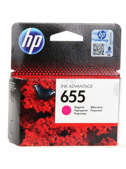 Hp 655/CZ111AE tintapatron magenta ORIGINAL