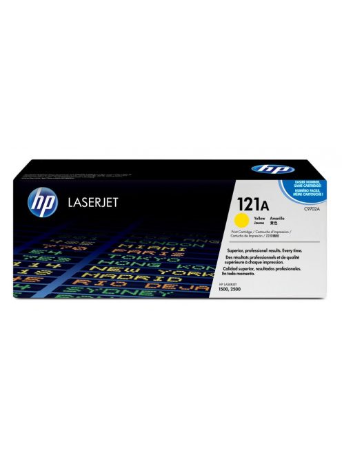 Hp C9702A toner yellow ORIGINAL (121A)