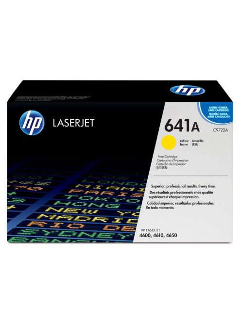 Hp C9722A toner yellow ORIGINAL (641A)