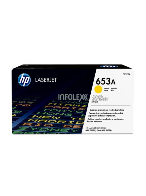 Hp CF322A toner yellow ORIGINAL (653A)