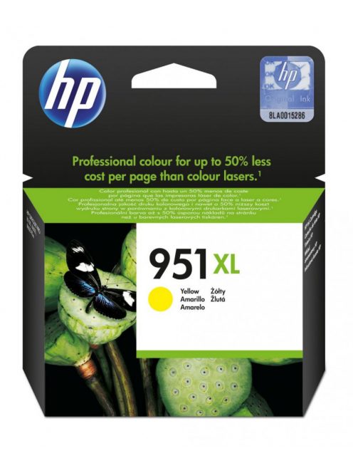 Hp 951XL/CN048AE tintapatron yellow ORIGINAL