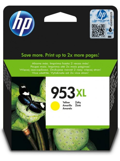 Hp 953XL/F6U18AE tintapatron yellow ORIGINAL