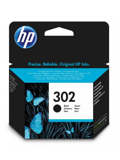 Hp 302/F6U66AE tintapatron black ORIGINAL