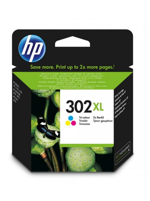 Hp 302XL/F6U67AE tintapatron color ORIGINAL