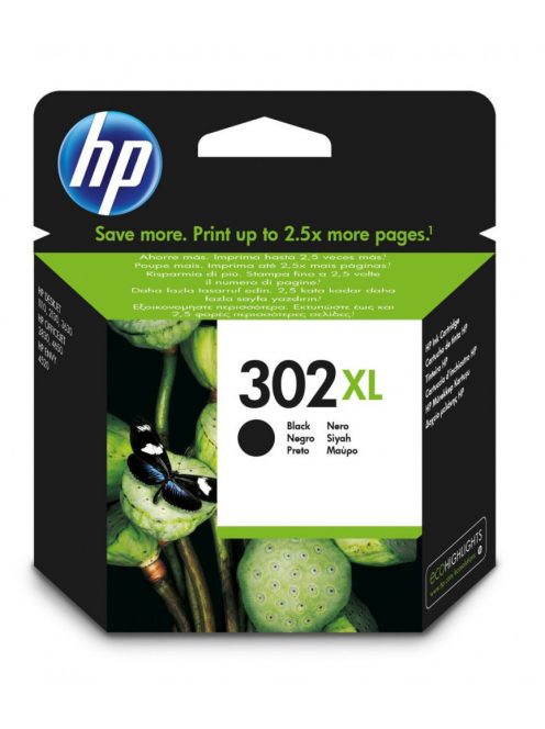 Hp 302XL/F6U68AE tintapatron black ORIGINAL