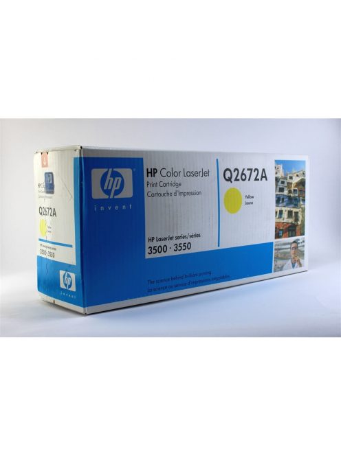 Hp Q2672A toner yellow ORIGINAL leértékelt  (309A)