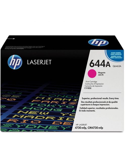 Hp Q6463A toner magenta ORIGINAL leértékelt  (644A)