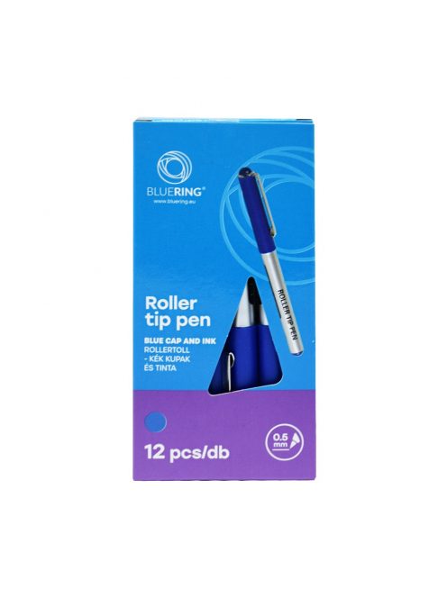 Rollertoll 0,5mm, kupakos Bluering® , írásszín kék