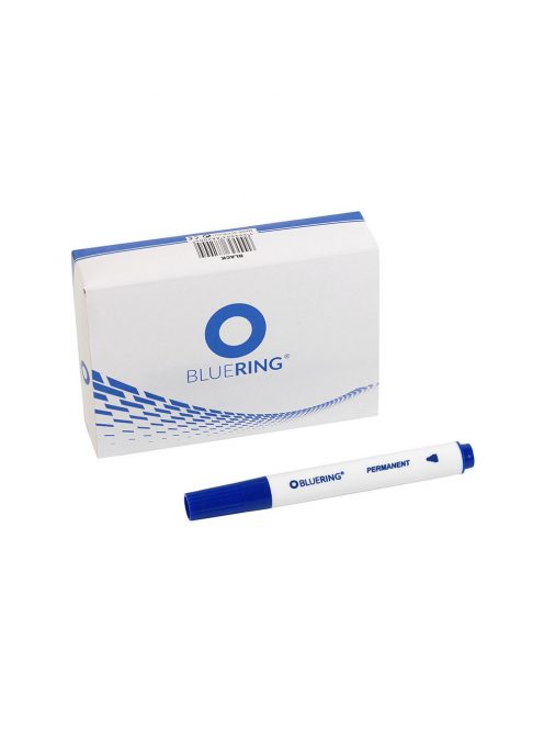 Alkoholos marker 3mm, kerek végű Bluering® kék