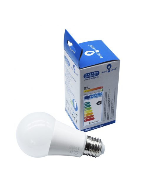 Led 8W A60, E27 806 lm 4000k Blue Light