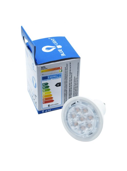 Led 6W GU10 2700k 470lm Blue Light