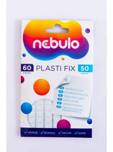 Gyurmaragasztó 50g. 60 kocka Plasti Fix,  Nebulo