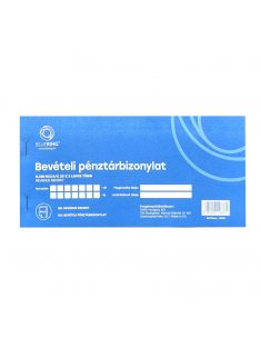   Bevételi pénztárbizonylat 25x3lapos B.318-102/A/V Bluering®