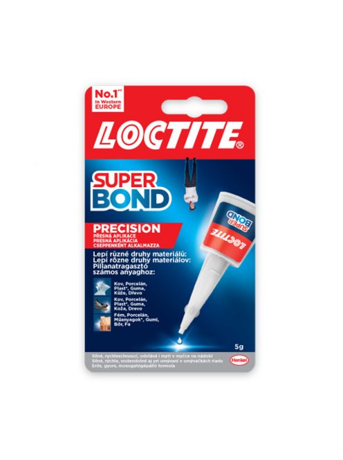 Pillanatragasztó 5g Loctite Super Bond Precision