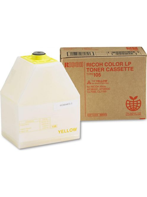 Ricoh  AP3800/TYPE105 toner yellow ORIGINAL 