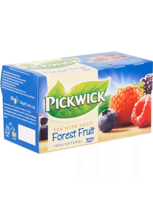 Fekete tea 20x1,5 g Pickwick, erdei gyümölcs